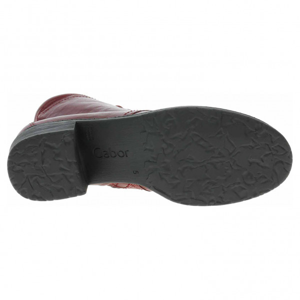 detail Dámská kotníková obuv Gabor 34.661.55 dark-red