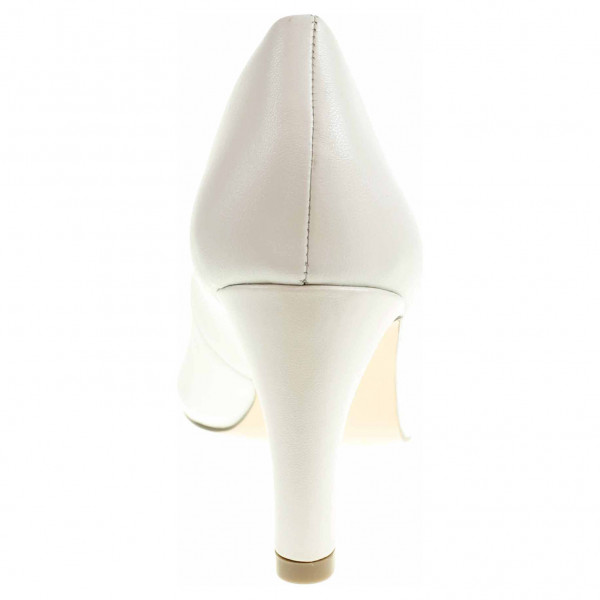 detail Dámská společenská obuv Caprice lodičky 9-22400-24 white perlato