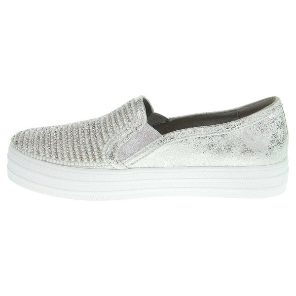 detail Skechers Double Up - Shiny Dancer silver