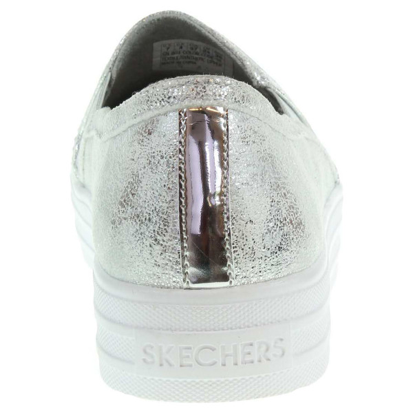 detail Skechers Double Up - Shiny Dancer silver