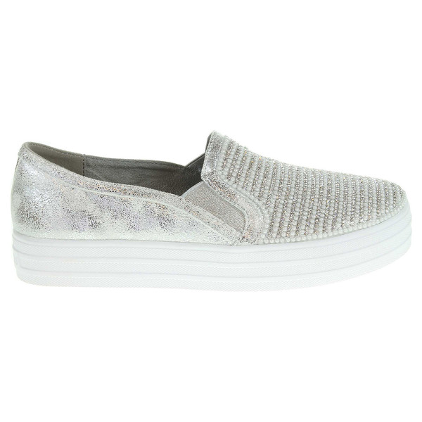 detail Skechers Double Up - Shiny Dancer silver