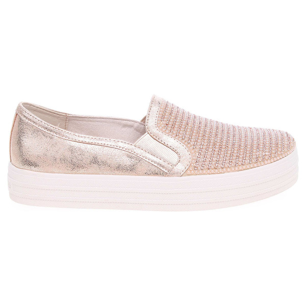 detail Skechers Double Up - Shiny Dancer rose gold