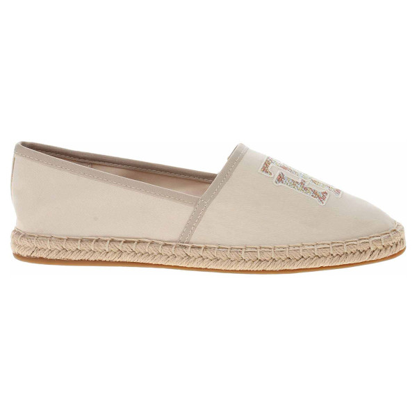 detail Tommy Hilfiger dámské espadrillos FW0FW06158 ACI classic beige