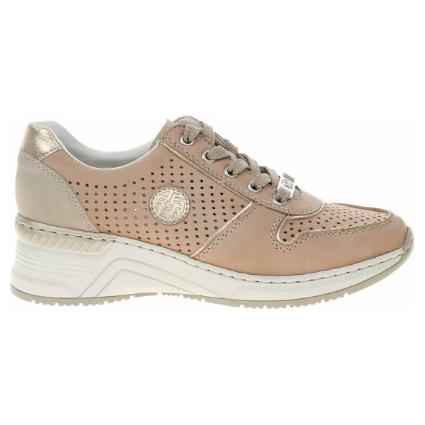 detail Dámské polobotky Rieker N4346-60 beige