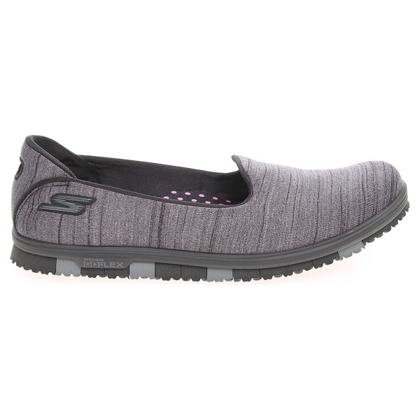 detail Skechers Go Mini Flex black-gray