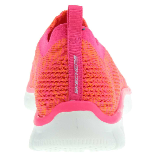 detail Skechers Empire Inside Look orange-hot pink