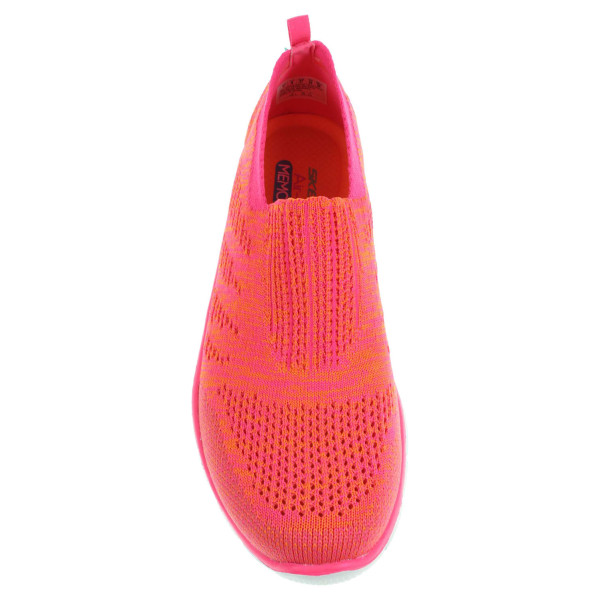 detail Skechers Empire Inside Look orange-hot pink