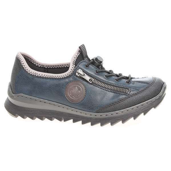 detail Rieker dámská obuv M6269-01 modrá