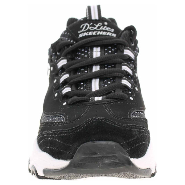 detail Skechers D´Lites - Polka Nite black - white