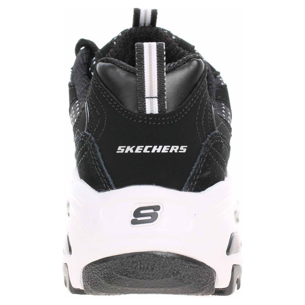 detail Skechers D´Lites - Polka Nite black - white