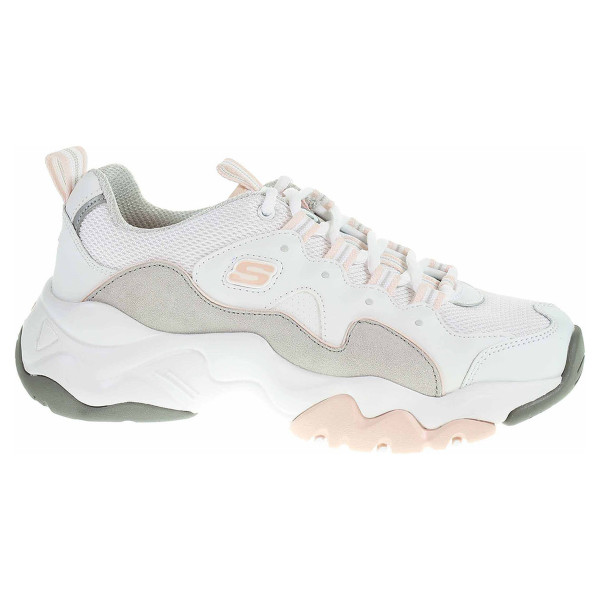 detail Skechers D´Lites 3.0 - Zenway white-gray-pink