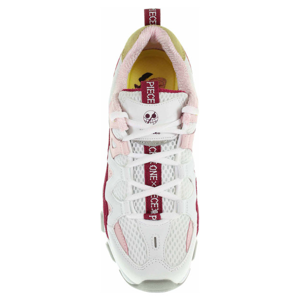 detail Skechers D´Lites 2.0 - Tidal Waves white-pink