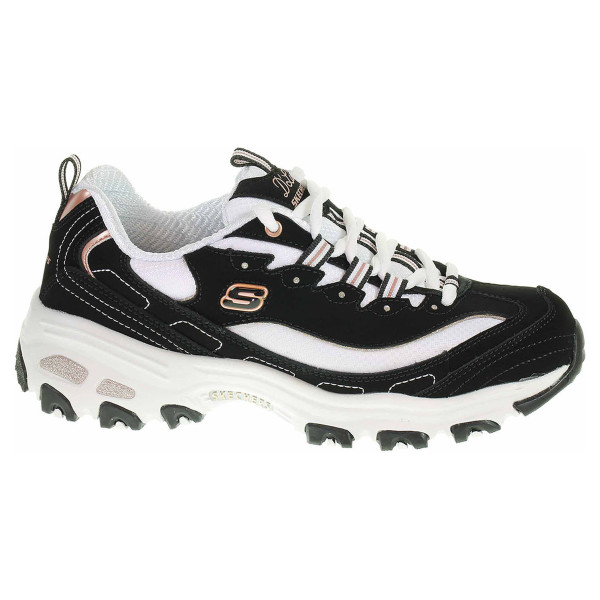 detail Skechers D´Lites - Devoted Fan black-rose gold