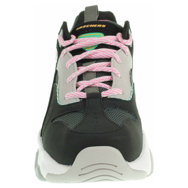 detail Skechers D´Lites 3.0 - Ocean Cloud black-hot pink