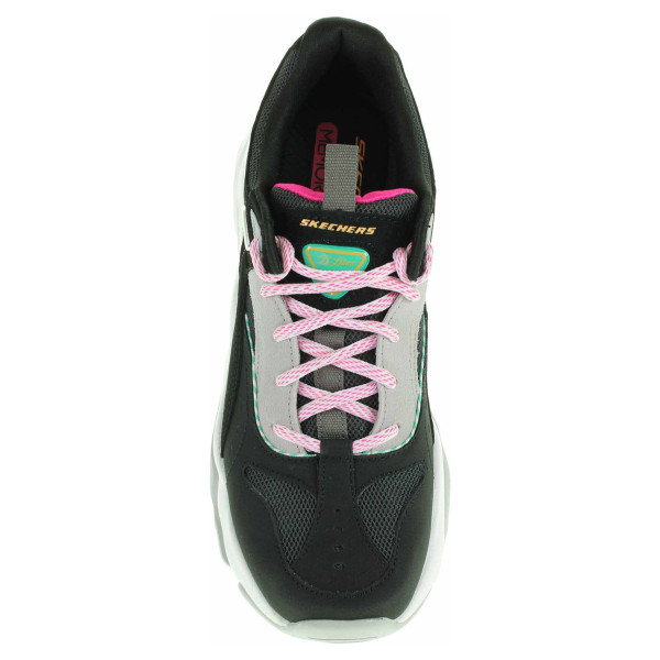 detail Skechers D´Lites 3.0 - Ocean Cloud black-hot pink