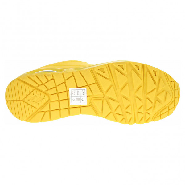 detail Skechers Uno - Stand On Air yellow