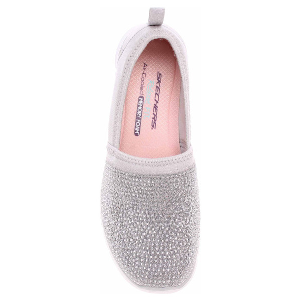 detail Skechers Ez Flex Renew - Shimmer Show light gray-silver