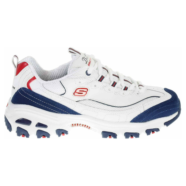 detail Skechers D´Lites - March Forward white-navy-red