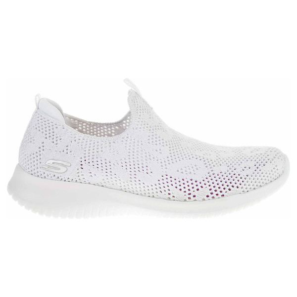 detail Skechers Ultra Flex - Fast Talker white-silver