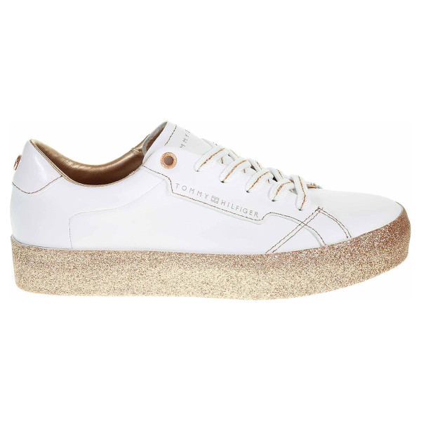 detail Dámská obuv Tommy Hilfiger FW0FW04849 0K6 white-gold