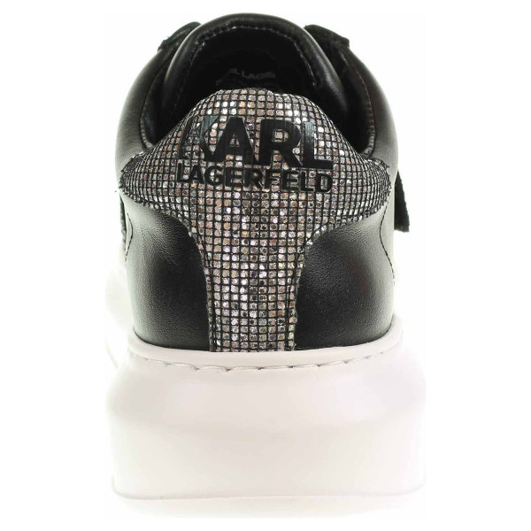 detail Dámská obuv Karl Lagerfeld KL62536 00S black lthr w-silver