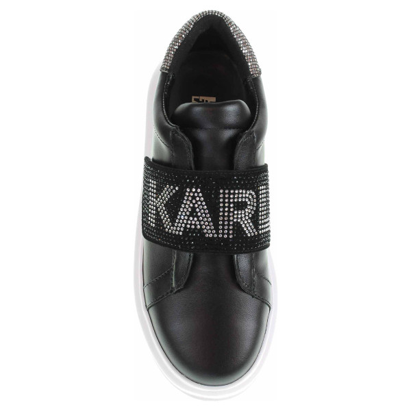 detail Dámská obuv Karl Lagerfeld KL62536 00S black lthr w-silver