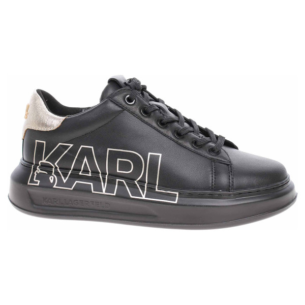 detail Dámská obuv Karl Lagerfeld KL62511 00G black lthr-gold