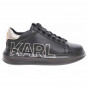 náhled Dámská obuv Karl Lagerfeld KL62511 00G black lthr-gold