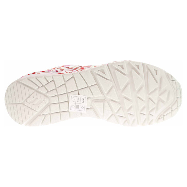 detail Skechers Uno - Spread The Love white-red-pink