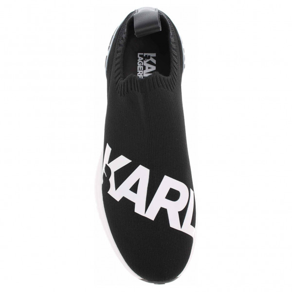 detail Dámská obuv Karl Lagerfeld KL62110 K00 black knit