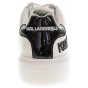 náhled Dámská obuv Karl Lagerfeld KL62210 010 white lthr w-black