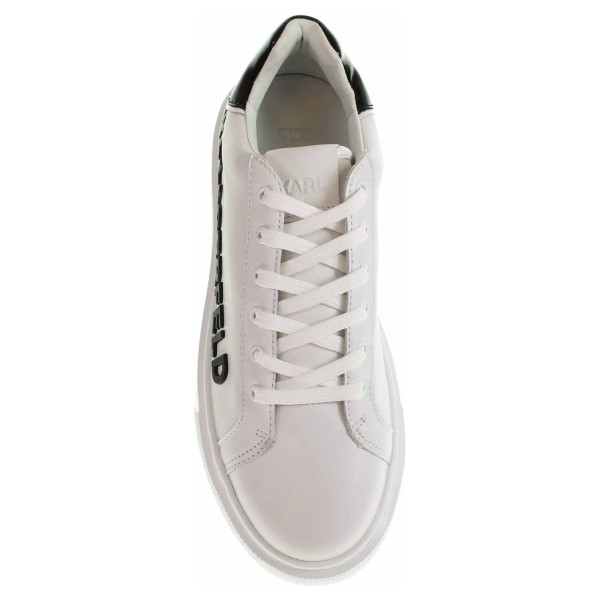 detail Dámská obuv Karl Lagerfeld KL62210 010 white lthr w-black