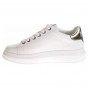 náhled Dámská obuv Karl Lagerfeld KL62538 01S white lthr s-silver