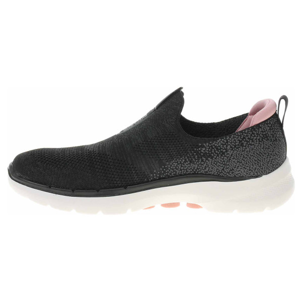 detail Skechers Go Walk 6 - Glimmering black-pink