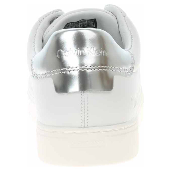 detail Dámská obuv Calvin Klein HW0HW01326 0K8 white-silver