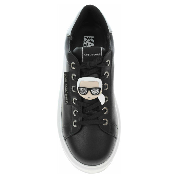 detail Dámská obuv Karl Lagerfeld KL62576K Kapri Black Lthr