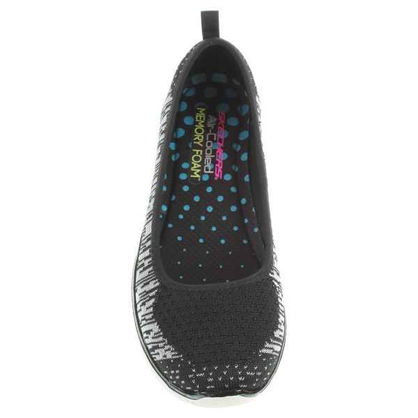 detail Skechers Microburst Made You Look black-silver