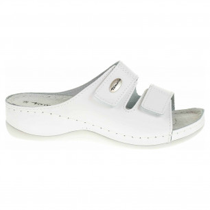 Dámské pantofle Tamaris 1-27510-26 white leather