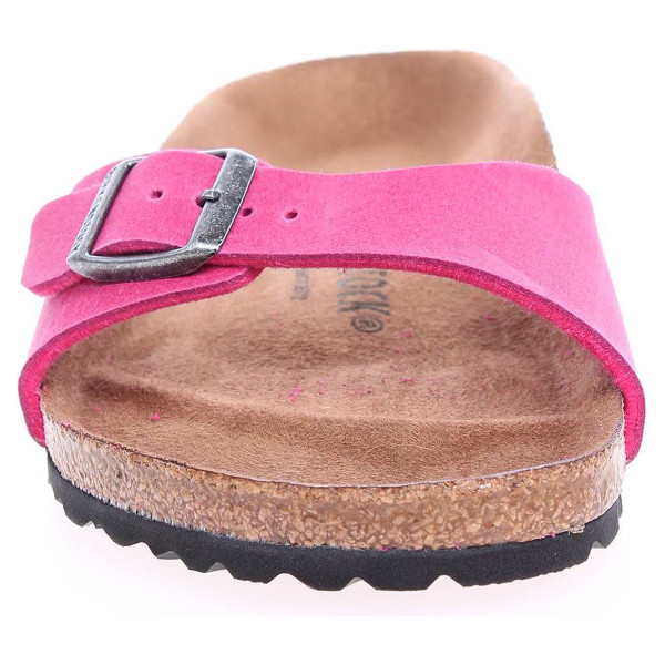 detail Dámské pantofle Birkenstock Madrid 438101 růžové