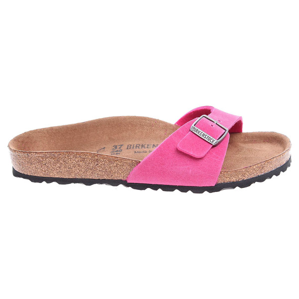 detail Dámské pantofle Birkenstock Madrid 438101 růžové