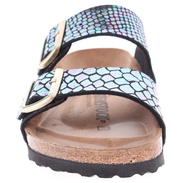 detail Dámské pantofle Birkenstock Arizona 1003462 černá-multi