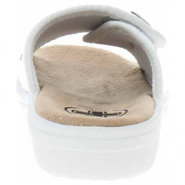 detail Dámské domácí pantofle Medi Line 1418 white