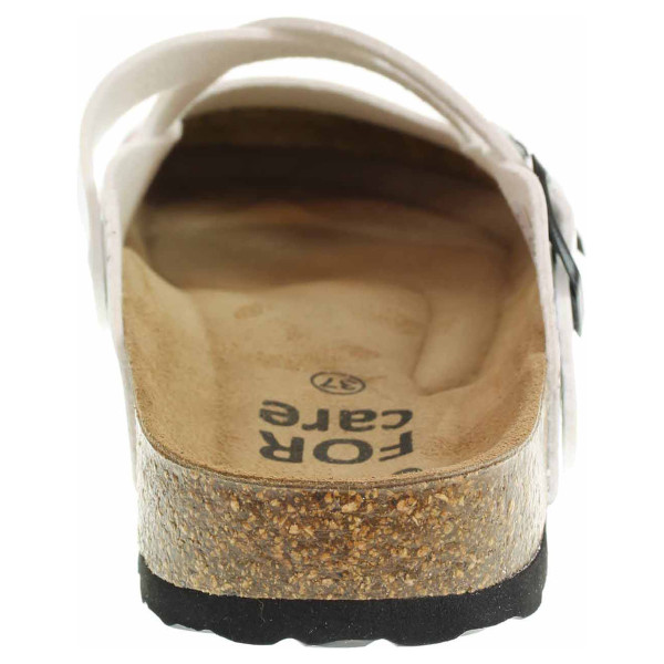 detail Dámské pantofle Forcare 101057 bílá