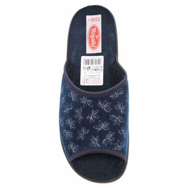 detail Rogallo dámské domácí pantofle 23511 modrá