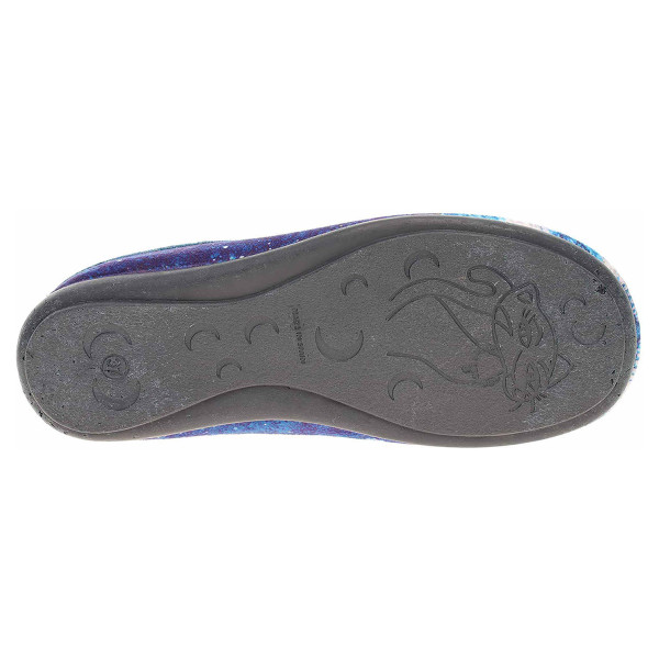 detail Dámské domácí pantofle Patrizia 1034-9 blue