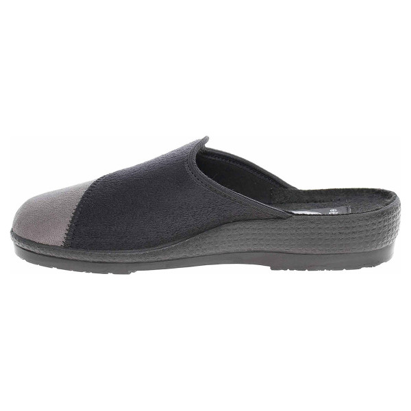 detail Dámské domácí pantofle Rogallo 3360-050 šedá-černá