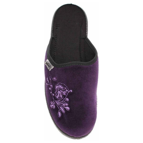 detail Dámské domácí pantofle Befado 219D425 fialová