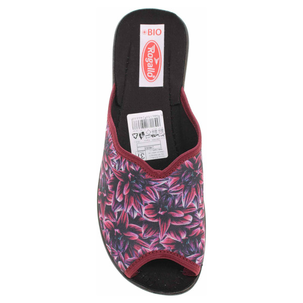detail Dámské domácí pantofle Rogallo 24668 fialová