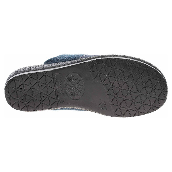 detail Dámské domácí pantofle Rogallo 3362-001 modrá
