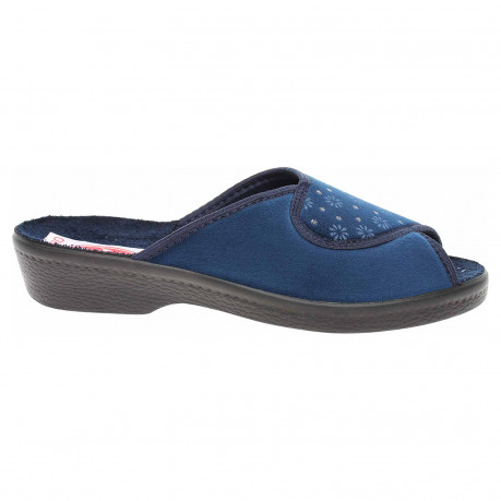 Dámské domácí pantofle Rogallo 26931 modrá
